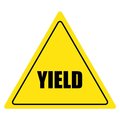 5S Supplies Yield - 36in Diameter Non Slip Floor Sign FS-YIELDTR-36